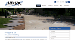 Desktop Screenshot of liftupconcrete.net